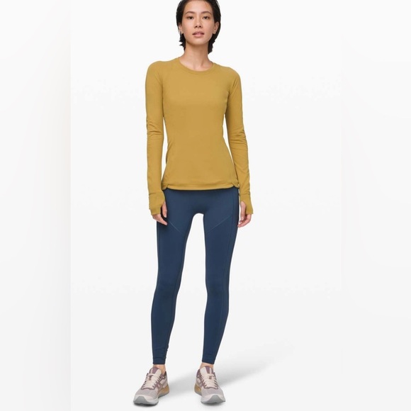 Lululemon Runderful Long Sleeve Size 10 
Grape Leaf - Picture 3 of 11